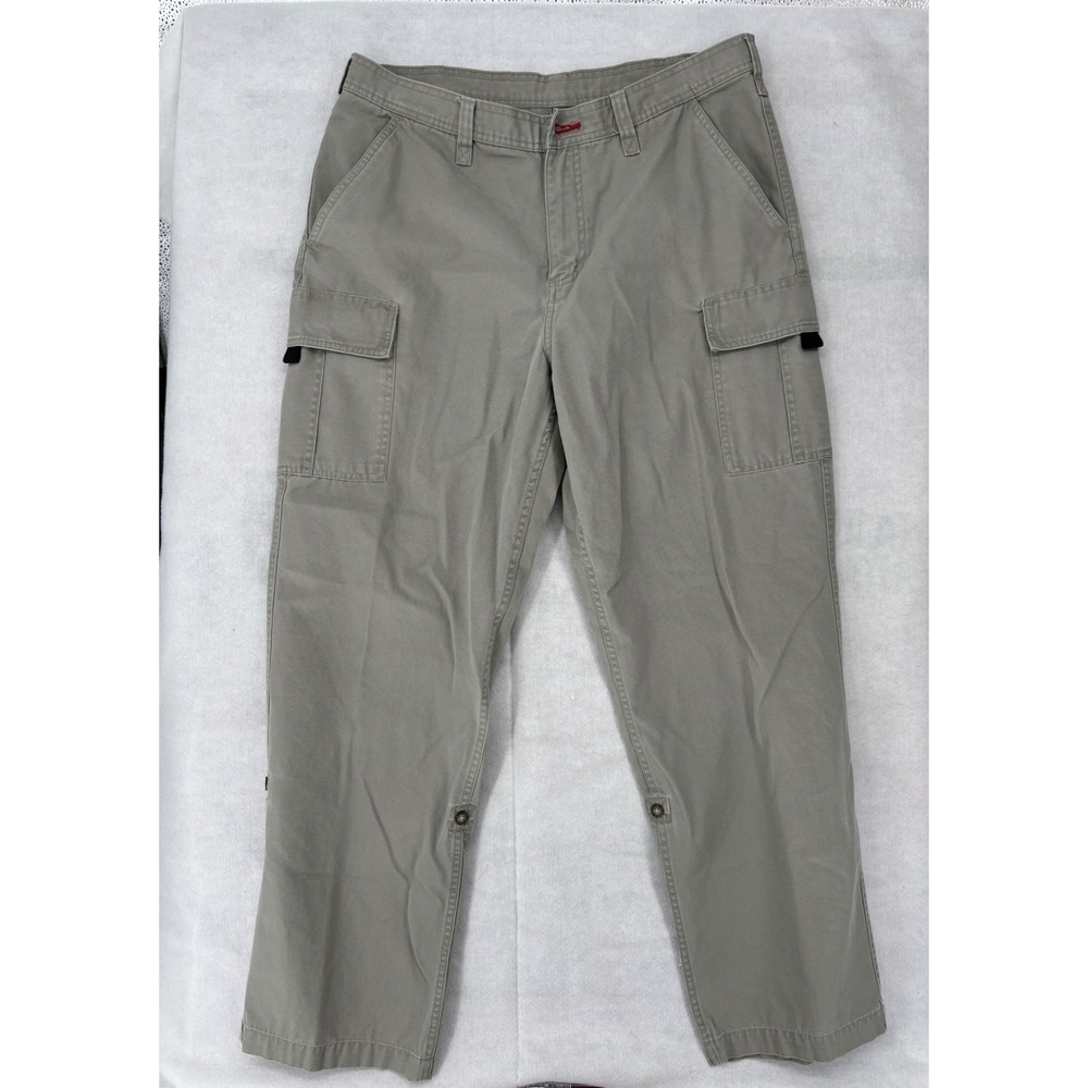The NORTH FACE Old School Cotton Cargo Pants 36x30 Trouser Khaki Hiking
